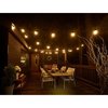 Bulbrite Outdoor/Indoor 14 ft. Plug-In G16 Bulb String Light with 10 Sockets-Bulbs included 810054